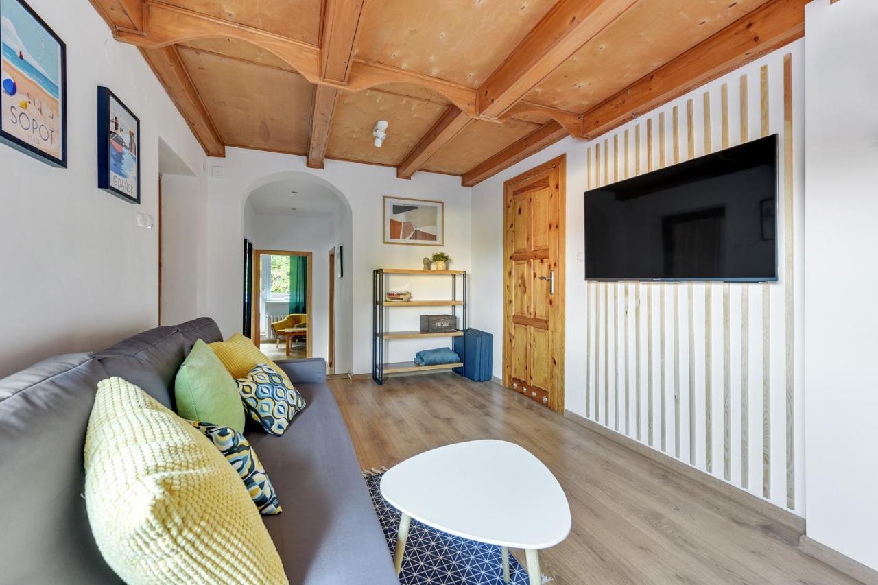 Stylowy Apartament 3City W Sopocie Z Trzema Sypialniami By Noclegi Renters 소포트 외부 사진